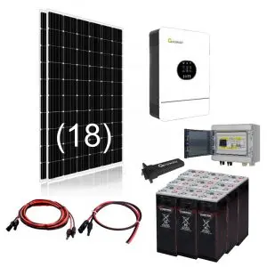 Kit Solaire Autonome 5400Wc GROWATT (copie)